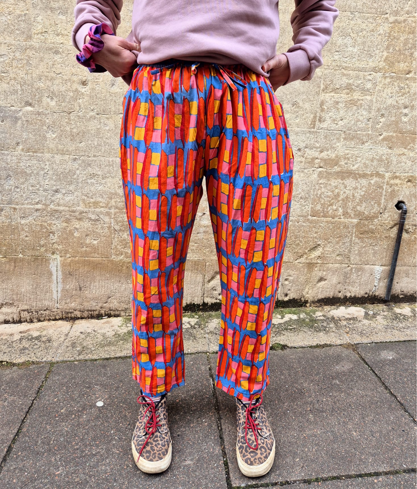 Oli Trousers in 'Battenburg'