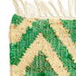 Medium Jute Rug in 'Green Honeycomb'