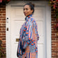 quilted coat, quilted overcoat, colourful coat, colourful jacket, padded overcoat, funky coat, colourful winter coat, quilted winter coat, humphries and begg, patterned coat, patterned quilted, indian blockprinted, blockprinted fabric, indian jacket, patchwork coat, patchwork jacket, indian patchwork coat, indian patchwork