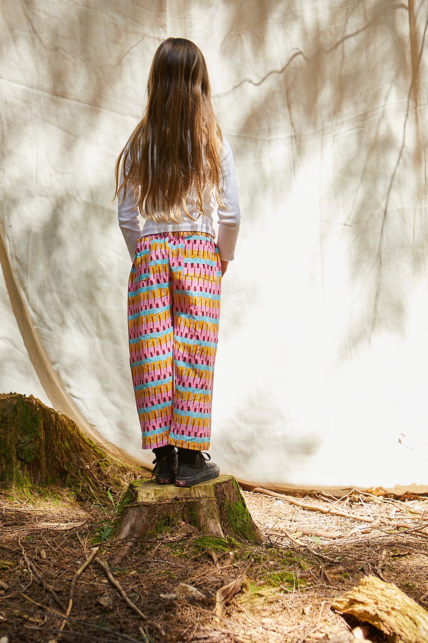 Kid's Trousers in 'Row of Soldiers'