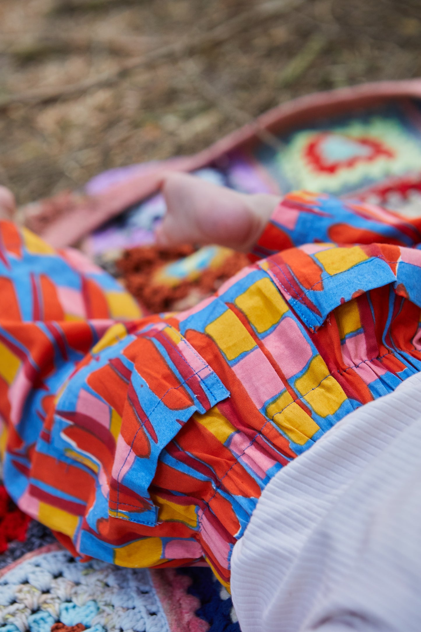 Kid's Trousers in 'Battenburg'