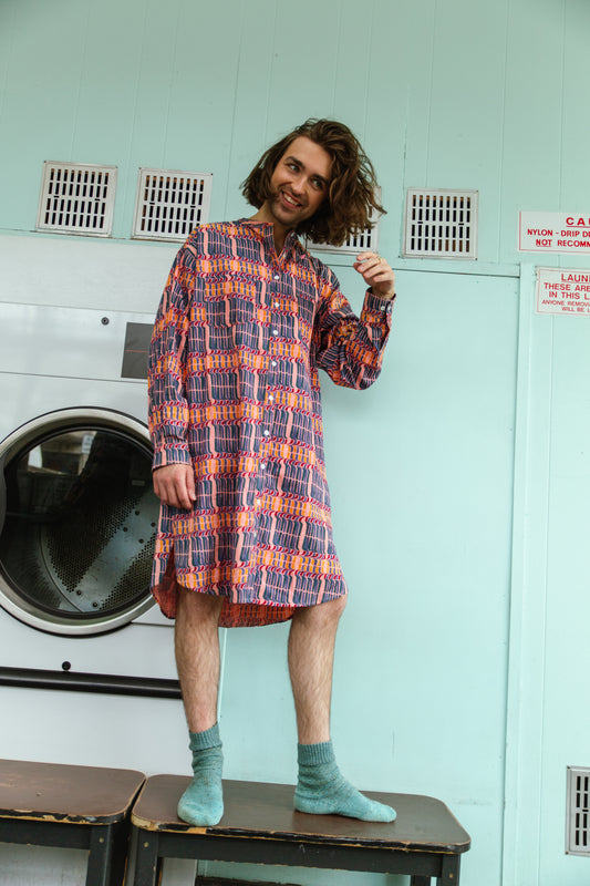 Unisex Nightshirt in 'Stick of Rock'