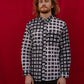 Men's Shirt in Patchwork 'Bric a Brac' & 'Chess Set'