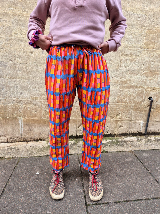 Oli Trousers in 'Battenburg'