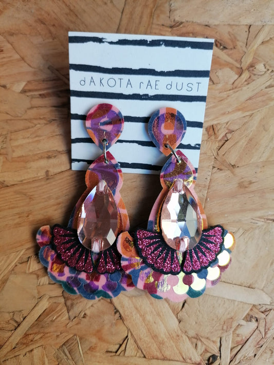 Dakota Rae Dust Earrings: Golden Stick of Rock