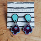 Dakota Rae Dust Earrings: Turquoise Droplets